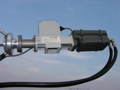 Mechanische polarizer HIRSCHMANN CSP 1210 C mit LNB WDL DIGITAL dual output