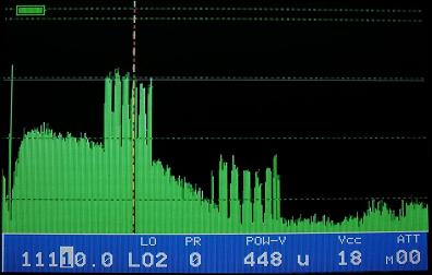 Insat 4B at 93.5 e_spectral analysis_full range V_LNB SMW WDL E-cable length is 40 m-n