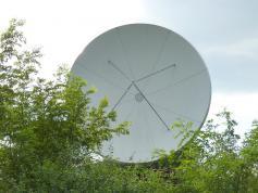 Insat 4B at 93.5 E-indian footprint in Ku band-PF Prodelin 3.7 m