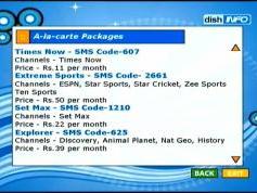 NSS 6 at 95.0 e-Indian subcontinent SPOT-packet Dish TV-Interactive services-17