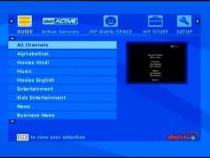 NSS 6 at 95.0 e-Indian subcontinent SPOT-packet Dish TV-Receiver Zenega D-6000 HD menu-01