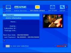 NSS 6 at 95.0 e-Indian subcontinent SPOT-packet Dish TV-Receiver Zenega D-6000 HD menu-05