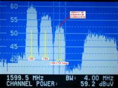 Insat 2E at 83.0 E _asian zone footprint_3 550 V TV9 Telegu_spectral analysis 01