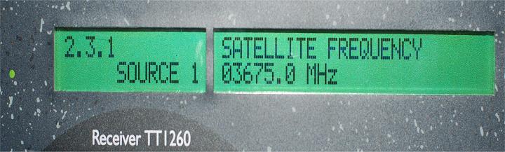 Express AM33 at 96.5e _steerable footprint in C band_3 675 R RSCC netw._tandberg tt 1260_n