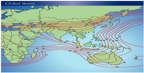 Measat 3 at 91.5 E _ global footprint in the C band-02-n