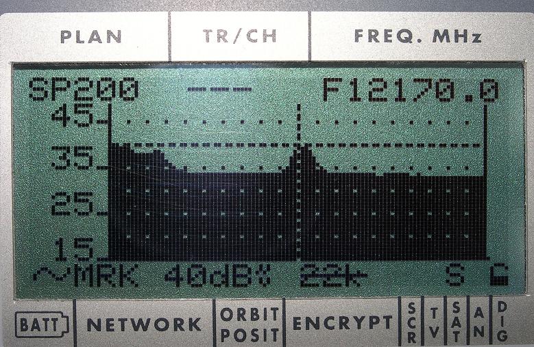 Chinasat 9 at 92.2 E _ KU SPOT East Asia _ first snapshot