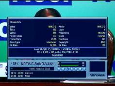 Insat 3A 4B at 93.5 e _ 3 957 H feeds NDTV C band Van 1_03