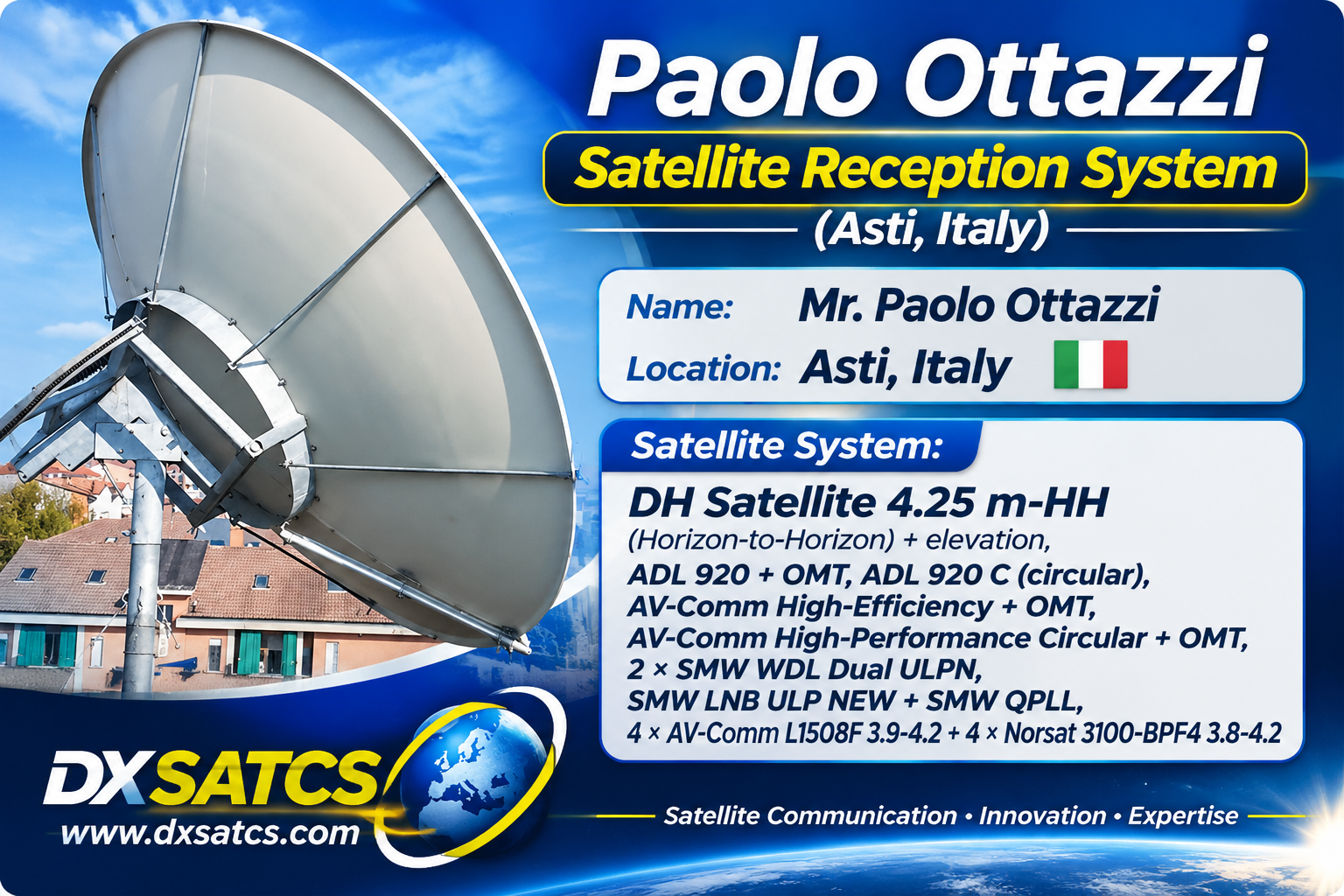 Paolo Ottazzi Satellitentechnik-Profil-w