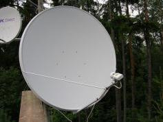 Gibertini 150 prijem satelitu na pozici 36E programy NTV plus