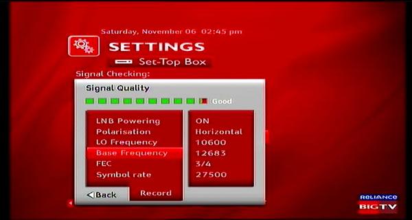Measat 3 at 91.5 e-south asia beam-Reliance Digital TV-first installation-02n