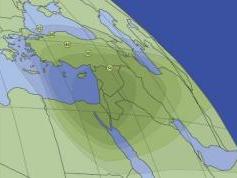 Amos 2 at 4.0 W Middle East beam