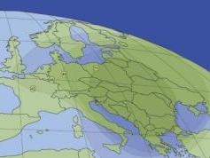 Amos 3 at 4.0 W European beam