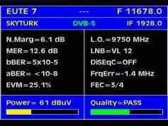 Eutelsat W3A at 7.0 e _ footprint Europe B_11 678 H packet DigiTurk _Q data