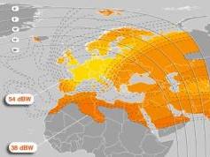 Atlantic Bird 8 at 8.0W European beam