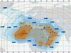 Arabsat 2B at 20.0 e _ medium power footprint