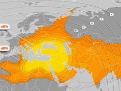 Eurobird 2 at 25.5 e _ fixed footprint