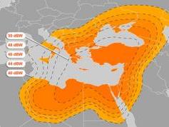 Eurobird 2 at 25.5 e _ super footprint