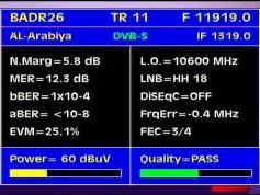 Badr 4 at 26.0 e _ BSS footprint _ 11 919 H MBC Network _ Q data