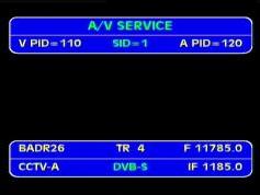 Badr 6 at 26.0 e _ BSS footprint _ 11 785 V Arabsat Netw _ VA pids data