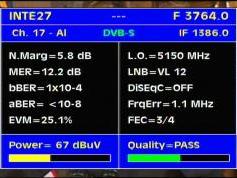 Intelsat 907 at 27.5 w _ East Hemi footprint _ 3 764 R Packet VoA_Q data