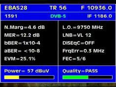 Astra 2D at 28.2 e _ 2d footprint _ 10 936 V Packet SKY UK _ Q  data