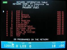 12 012 H DVB S2 8PSK packet MEO part of NIT table