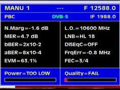 Arabsat 2B at 30.5 e _ KU footprint _12 588 H PBC Channel _ Q data