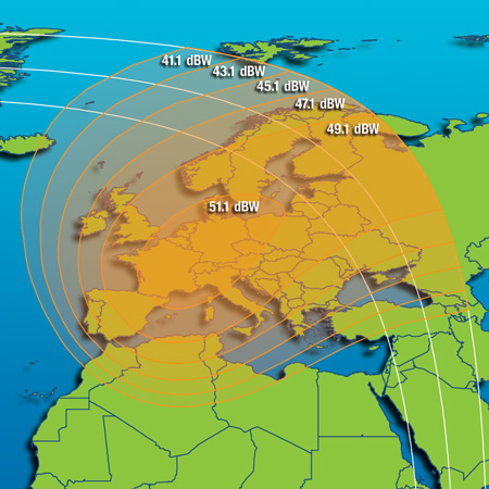 Intelsat 801 31.5 W SPOT 2 European Beam