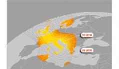 Eurobird 3 at 33.0E SPOT B