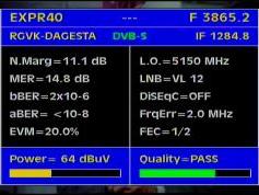 Express AM1 at 40.0 e _ C band footprint _3 865 R RGVK Dagestan_Q data