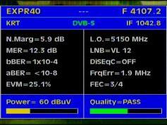 Express AM1 at 40.0 e _ C band footprint _4 107 R KRT_Q data