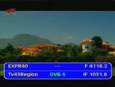 Express AM1 at 40.0 e _ C band footprint _4 118 R TV43 region_IF data