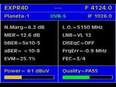 Express AM1 at 40.0 e _ C band footprint _4 124 R Planeta 1_Q data