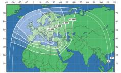  Europe/Wide Europe/India beam