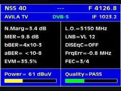 NSS 806 at 40.5 w _ Hemi footprint _ 4 126 R Avila TV _ Q data