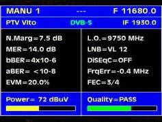 Intelsat 12 at 45.0e-european beam-11 680 V feeds Publika TV-Q data