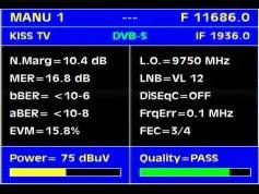 Intelsat 12 at 45.0e-european beam-11 686 V ESS Packet-Q data