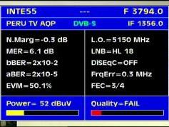Intelsat 805 at 55.5 w _ c band _ hemi footprint_3 794 H Peru TV _Q data