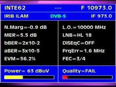 Intelsat 902 at 62.0 e_ Middle East beam _10 973 V IRIB network Iran-Q data