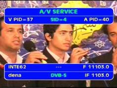 Intelsat 902 at 62.0 e_ Middle East beam _11 103 V IRIB network Iran-IF data