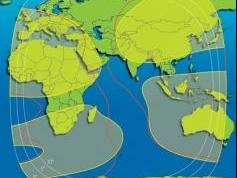 Intelsat 702 at 66.0E all C band beams