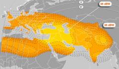 Eut W5 at 70.5E S2 Wide beam