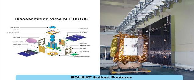 Edusat at 74.0E view of Edusat-first picture-n