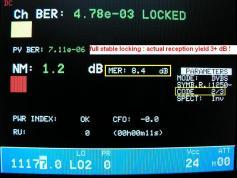 Edusat at 74.0E-11 177 H data-q analysis