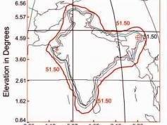 Insat 4CR at 74.0 e-indian beam in ku band