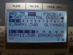 ABS 1 at 75.0 e-A footprint-3 638 V DVB-S2 Data-quality analysis