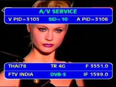 Thaicom 2-5 at 78.5 e _ H global footprint_ 3 551 H Packet RRSat_IF data
