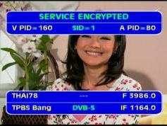 Thaicom 5 at 78.5 e-asian beam-3 986 V Thai PBS-IF data