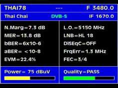 Thaicom 5 at 78.5 e-global beam-3 480 H Thai Ch-Q data