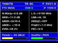 Thaicom 5 at 78.5 e-global beam-3 551 H RRSat netw.-Q data